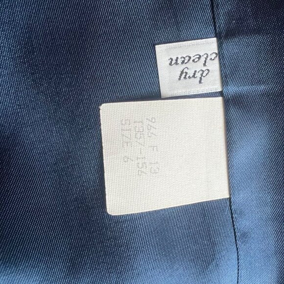 Vintage Pendleton Size 6 Navy Classic Preppy Pure Virgin Wool Notch Neck Blazer - Picture 3 of 14